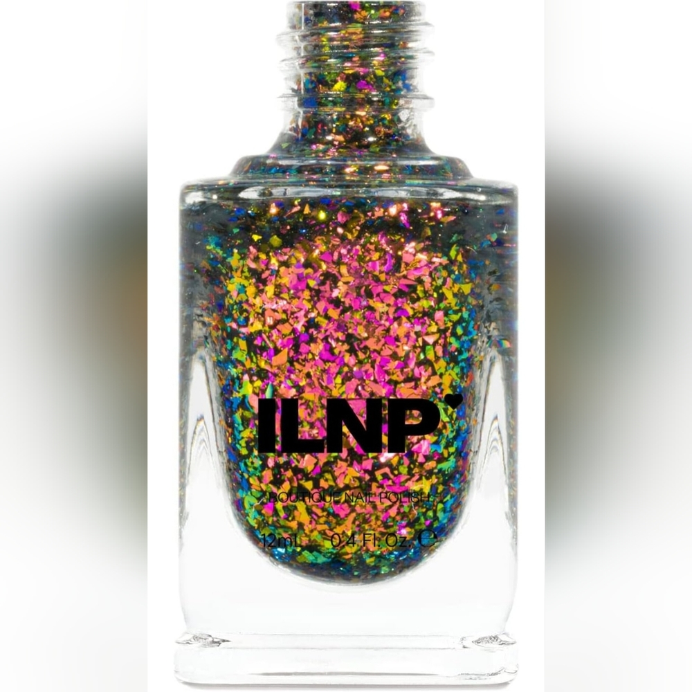 Neon Glitter Foil Flake Nail Polish